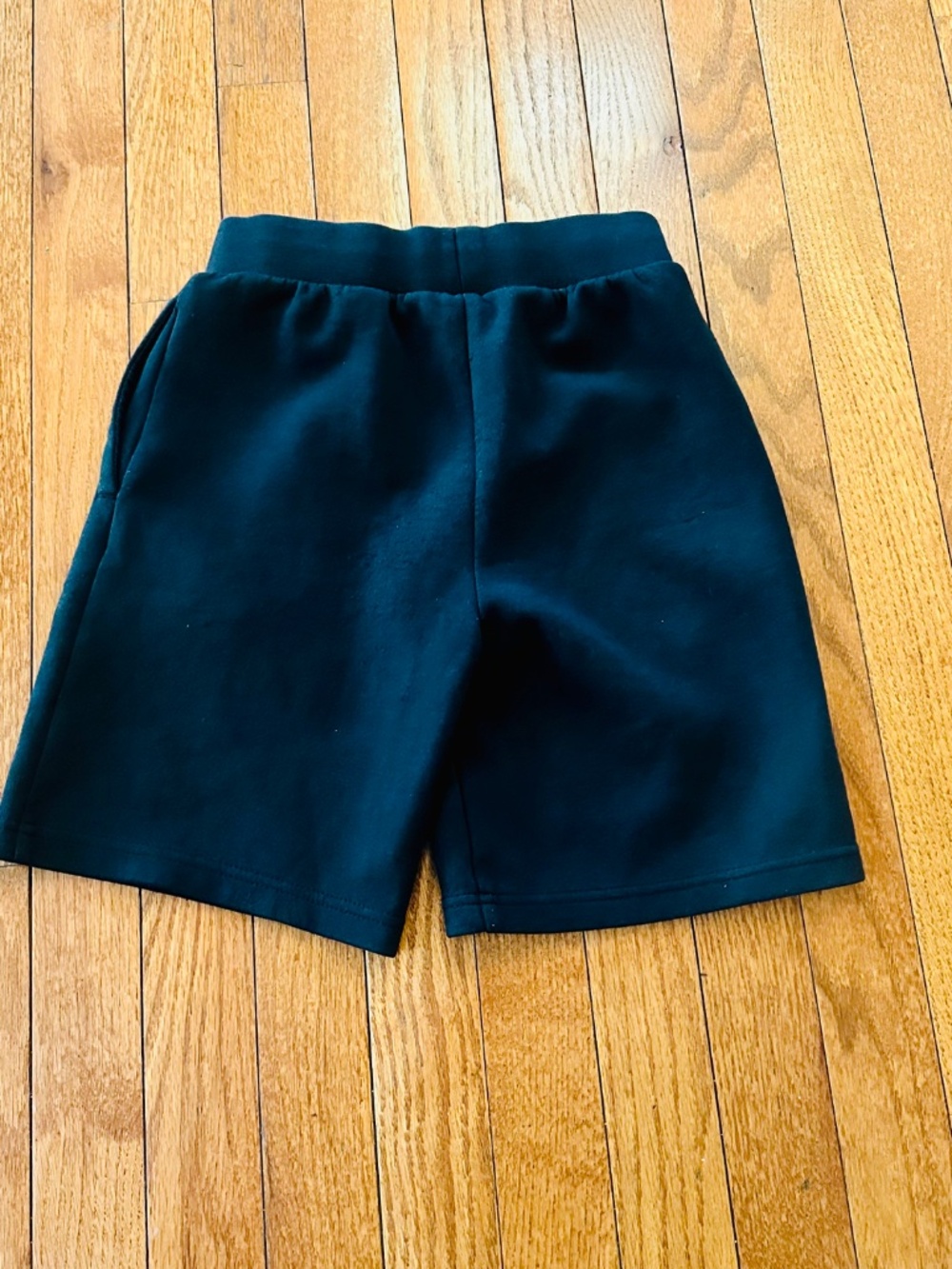 Polo Ralph Lauren Boys Shorts Black Big Logo Athletic Fleece Size 8 - Picture 2 of 2